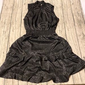 Emma & Michele black dress